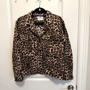 Anime Bing Oversized Animal Print Jacket